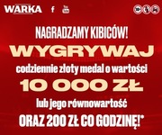 Zawleczka 3 sztuki + aktywne kody Warka loteria 2024  Wygraj Złoty Medal