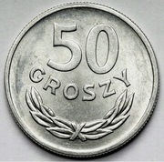 Moneta obiegowa prl 50gr 1949r 