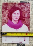 Irena Szewińska fotografia barwna pocztówka 1976 