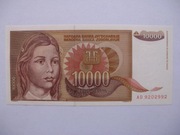 Jugosławia - 10000 Dinara - 1992 - P116a - St.1