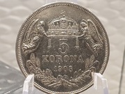 Austro-Węgry 5 koron 1909 r STAN !!!