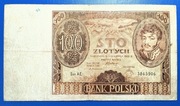 Banknot , 100 złotych 1932