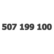 507 199 100 ZŁOTY NUMER STARTER ORANGE F.VAT