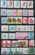 Belgia zestaw starych znaczków od 1951 r. 6