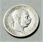 1 korona 1895 Franciszek Józef srebro Stan!