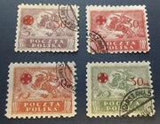 Znaczki Polska 1921 kasowane