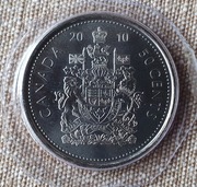 Moneta 50 centów Kanada 2010
