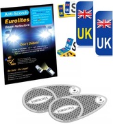 NAKLEJKI LAMPY ANGIELSKIE ŚWIATŁA + TABLICE UK