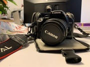 Lustrzanka Canon EOS 450D + obiektyw EF-S 18 - 55 