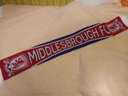 [rarytas]Szalik Middlesbrough FC.Dwustronny.Ciepły