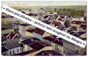 OSTRÓW (OSTROWO) Panorama, synagoga, rynek, 1907