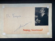 Autografy_pl FILM autografy z lat 60-70 - 6 szt