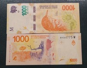 Argentyna 1000 pesos UNC