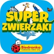 SUPER ZWIERZAKI KARTY BIEDRONKA 1szt-1zł DO WYBORU