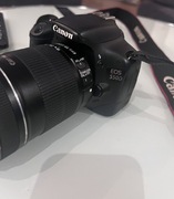 Aparat lustrzanka Canon EOS 550D obiektywy 