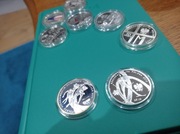 Moneta 10zł Olimpiada Vancouver 2010r  srebrna. 