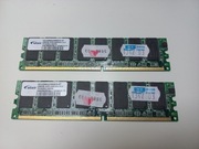 Pamięć RAM DDR 400MHz 512MB (2x256MB)