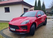 PORCHE MACAN PIĘKNY CZERWONY KOKLOR