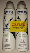 Dezodorant Rexona Women (2x150 ml) Invisible Fresh