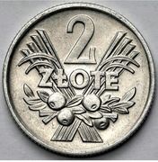 Moneta obiegowa prl 2zl jagody 1973r