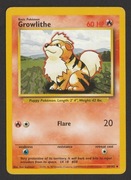 POKEMON KARTA - GROWLITHE