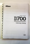 Instrukcja obsługi aparatu Nikon D700