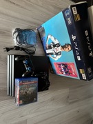 PS4 PRO + 2x PAD + 5 dobrych gier! Najnowszy model