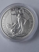 2018 - Britannia 1 uncja Srebra