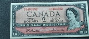 Banknot 2 dolary kanadyjskie z 1954r 
