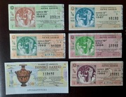 Los loteria - Republika Grecji 1985/87 - ZESTAW 3