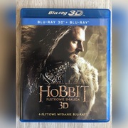 Hobbit: Pustkowie Smauga. 3D + 2D [4 x BLU-RAY]