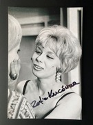 Zofia Kucówna - oryginalny autograf na zdjęciu