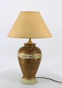 Lampa stołowa ceramiczna, wys. 56 cm