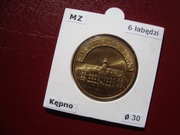 Kępno 6 łabędzi lokalna moneta zastępcza 2011 