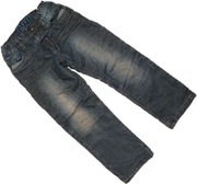 PALOMINO Spodnie jeansowe ocieplane rozm. 110cm
