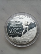 USA 1 Dollar 1991 r  Korea Roczn. srebro 
