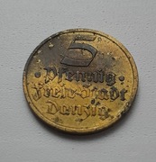 5 fenigów 1932 flądra pfennig WMG