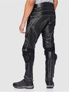 protectWEAR spodnie motocyklowe skóra czarne, 54