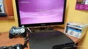 PS3 slim 500GB najnowszy HEN 4.91 przerobiona 3 pady, 8 gier , po spa Pkgi 