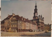 Stara pocztówka Stary Rynek Poznań