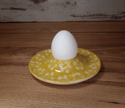 Jajecznik podstawka na jajko ceramika Bolesławiec 