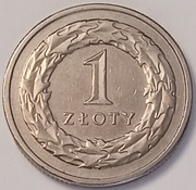 1zł złoty 2012r. 