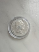 Niderlandy 1/2 Gulden 1857 r srebro 945 unikat