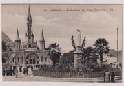 Lourdes ok.1920r.   Bazylika