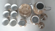 Serwis do kawy,herbaty porcelanowy- Nowy na 6 osób