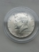 USA 1/2 pół dolara 1964  r J  Kennedy srebro 