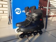 Роликові ковзани Powerslide One Zoom Black 80 Фрірайд / Міські Розмір 45-47