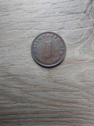 Niemcy 1 reichspfennig 1939 G stan +II