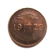 1 Pfennig 1929 r. A.  Niemcy