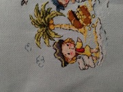 Obraz haft krzyżykowy piraci dla dzieci